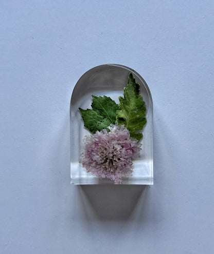Mini Arch Floral Preservation Keepsake - Add On Item