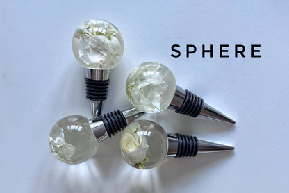 Bottle Stoppers Floral Preservation Keepsake - Add on item