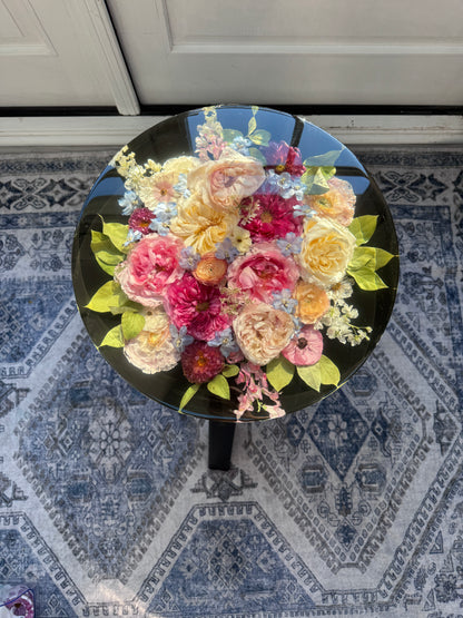 18" Table Floral Preservation Keepsake