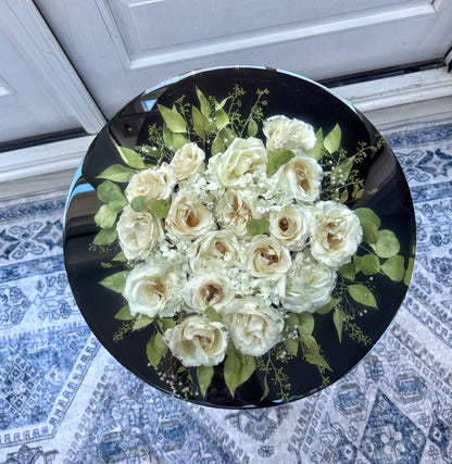 18" Table Floral Preservation Keepsake