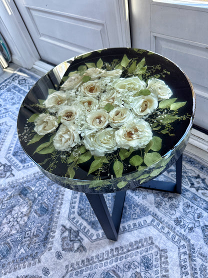 18" Table Floral Preservation Keepsake