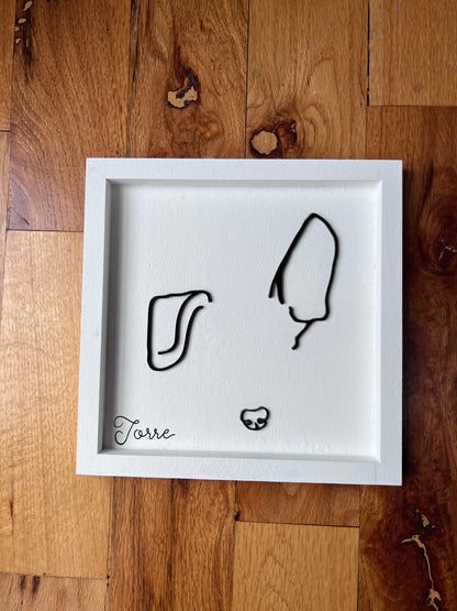 Custom Pet Silhouette Portrait – Classic & Upgraded Options