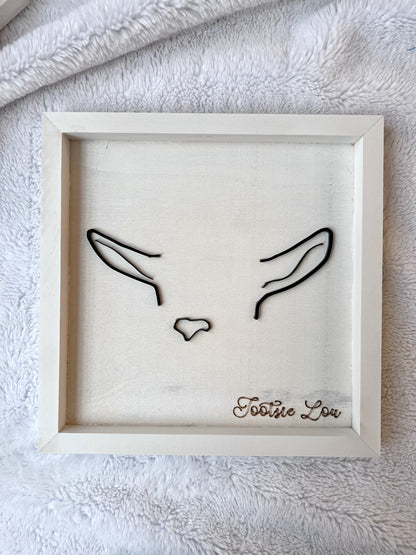 Custom Pet Silhouette Portrait – Classic & Upgraded Options