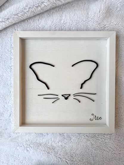 Custom Pet Silhouette Portrait – Classic & Upgraded Options